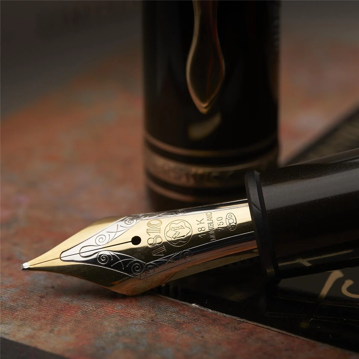 Montblanc Writers Edition von 1992 Ernest Hemingway Füllfederhalter ID 28602 OVP - Image 5