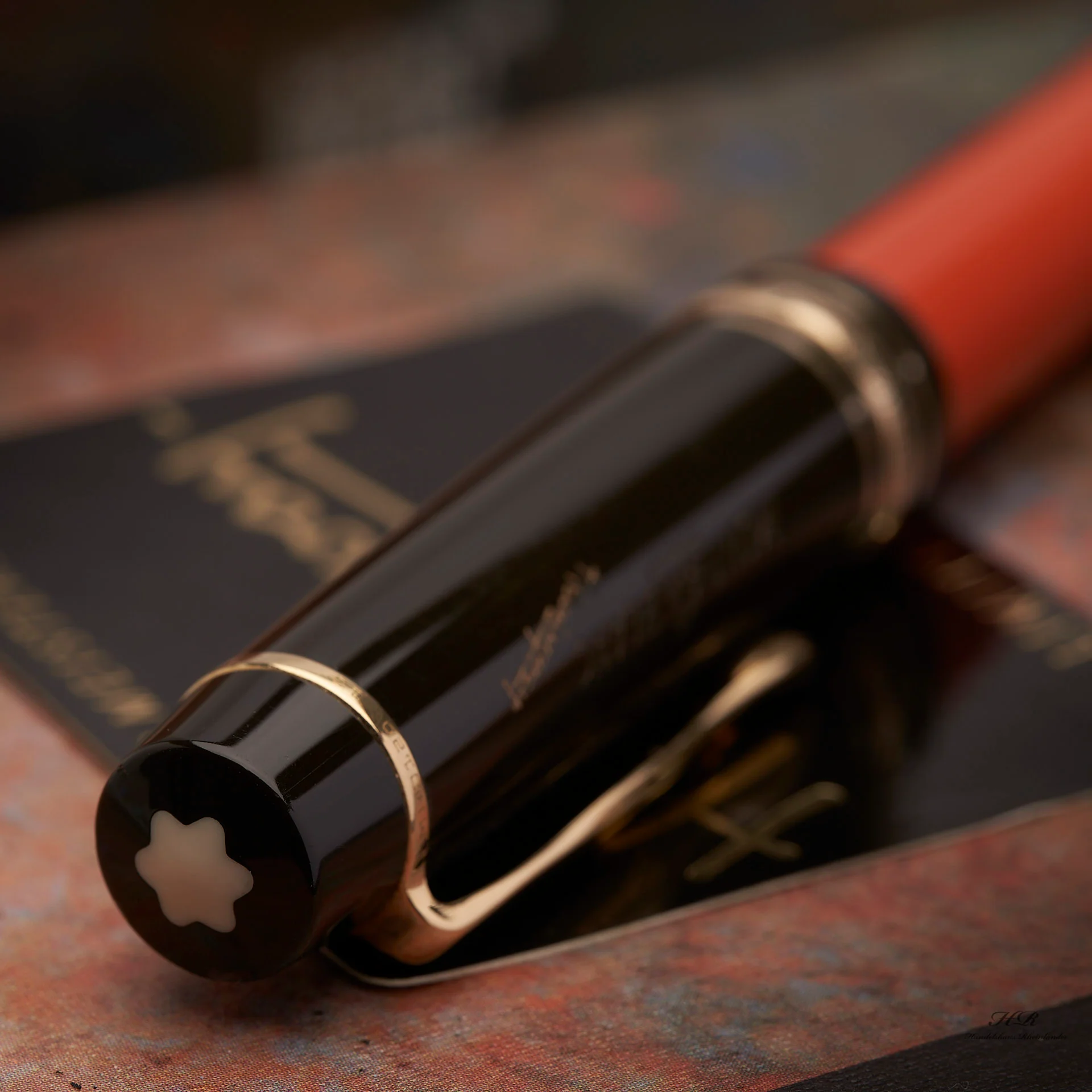 Montblanc Writers Edition von 1992 Ernest Hemingway Kugelschreiber ID 28603 OVP - Image 2