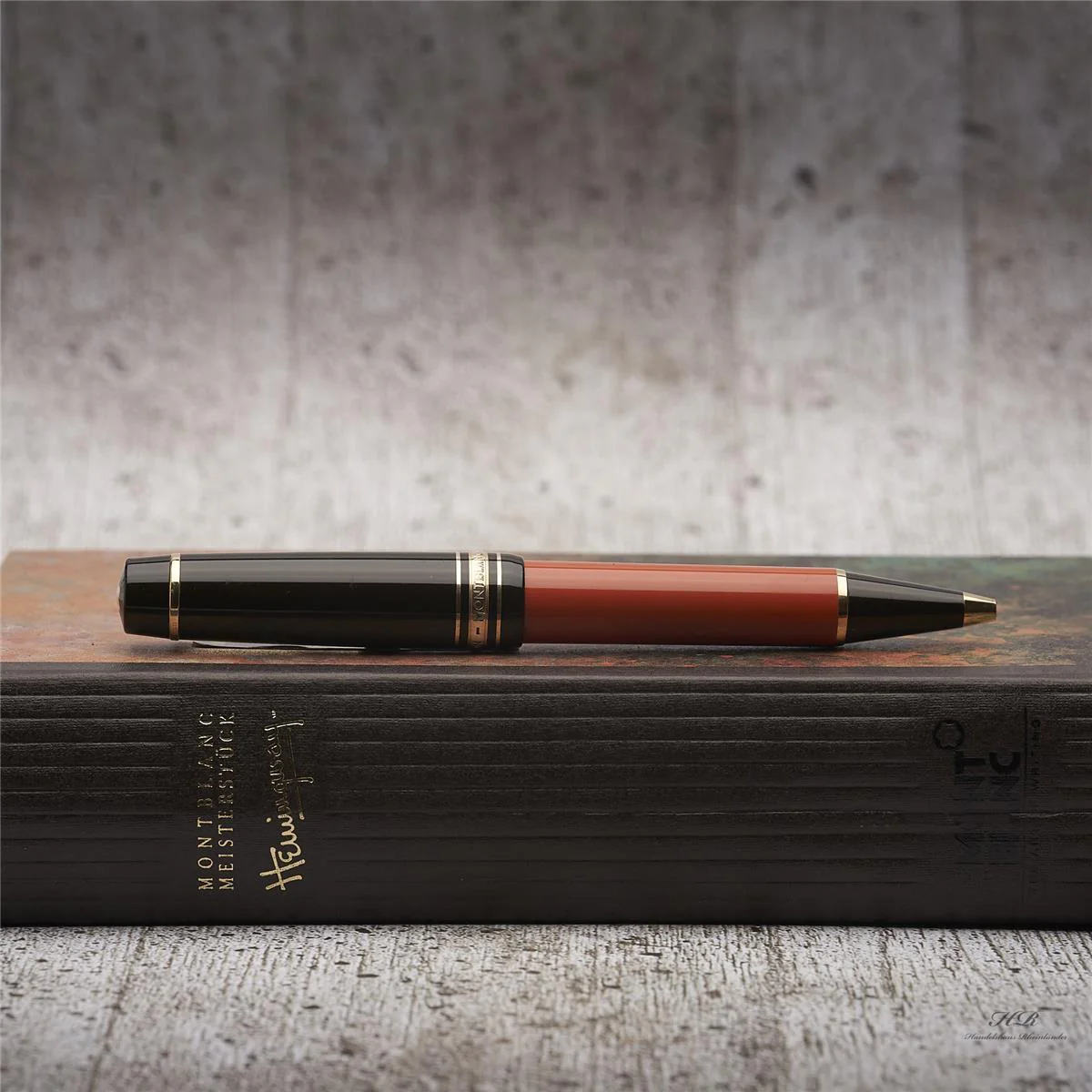 Montblanc Writers Edition von 1992 Ernest Hemingway Kugelschreiber ID 28603 OVP - Image 5
