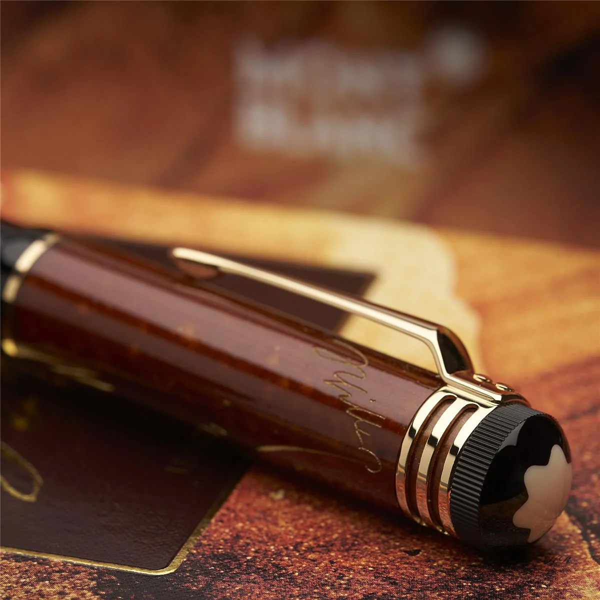 Montblanc Writers Edition von 2000 Friedrich Schiller Kugelschreiber ID 28663 - Image 2