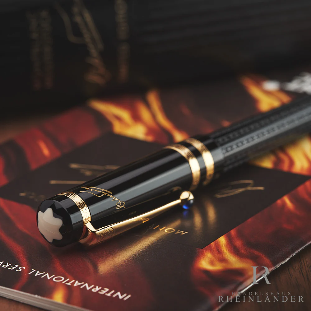 Montblanc Writers Edition von 1997 Fyodor Dostoevsky Kugelschreiber ID 28638 OVP - Image 3