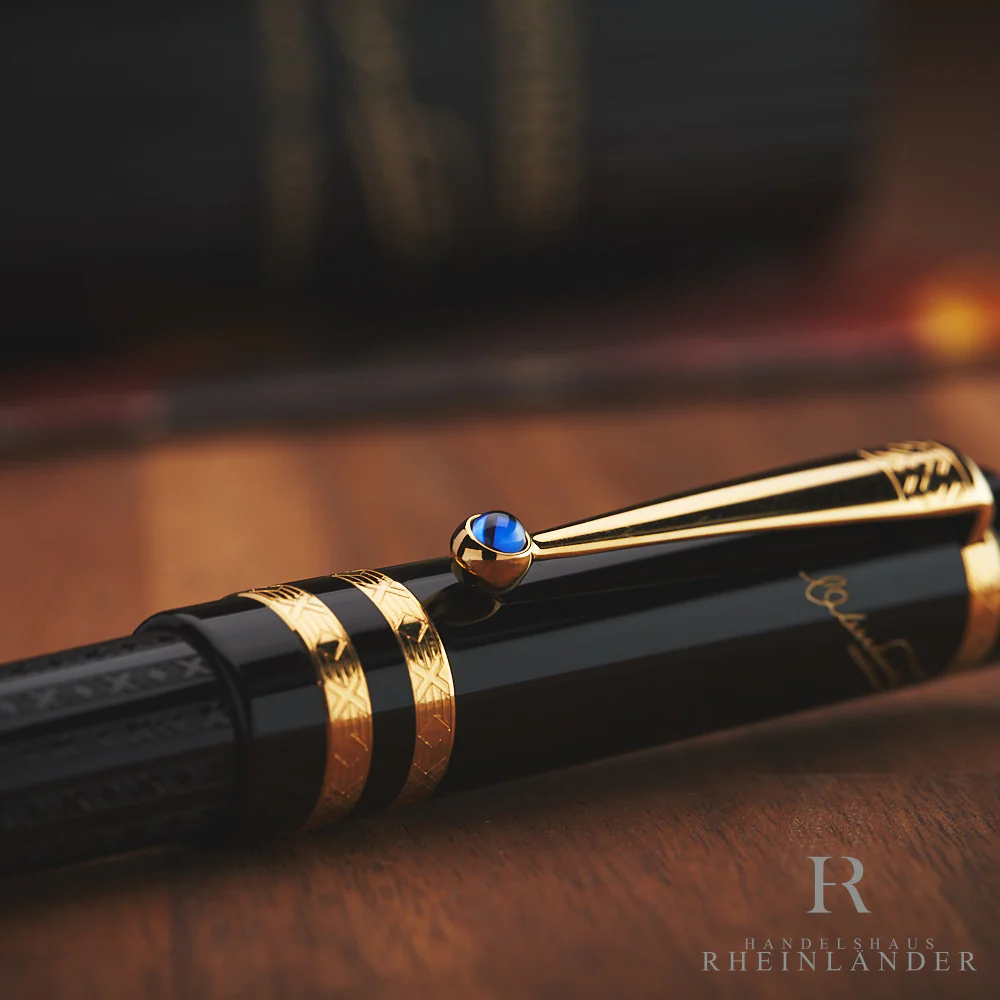 Montblanc Writers Edition von 1997 Fyodor Dostoevsky Kugelschreiber ID 28638 OVP - Image 5