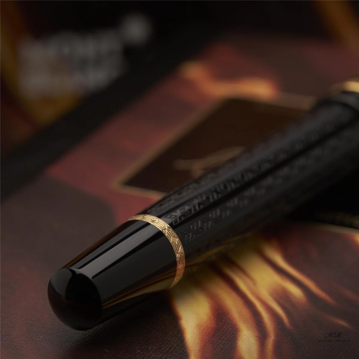 Montblanc Writers Edition von 1997 Fyodor Dostoevsky Roller Ball ID 28646 OVP - Image 3