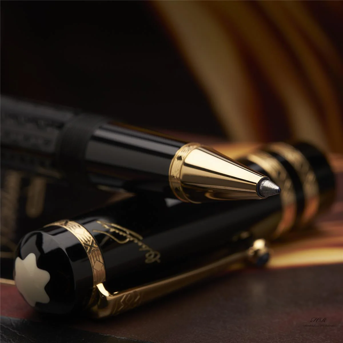 Montblanc Writers Edition von 1997 Fyodor Dostoevsky Roller Ball ID 28646 OVP - Image 5