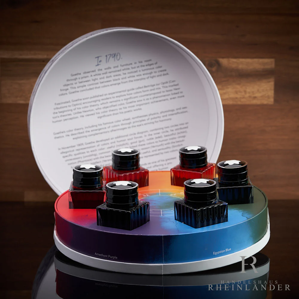 Montblanc Writers Edition Goethe Color Theory Ink Set Tintensammlung 134526 ID
