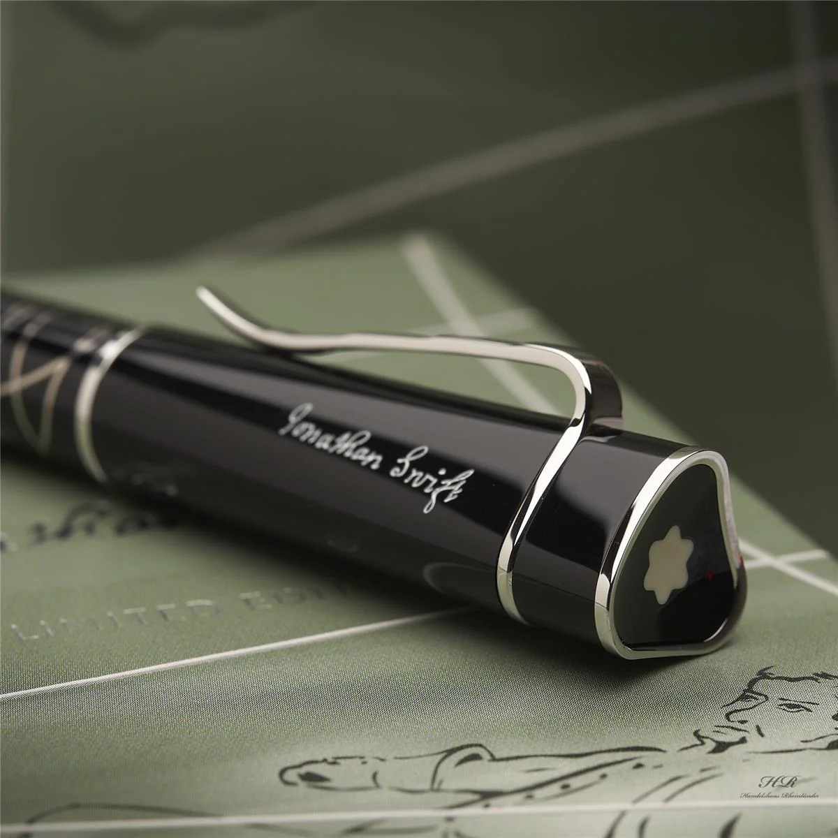 Montblanc Writers Edition von 2012 Jonathan Swift Kugelschreiber ID 107483 OVP - Image 2