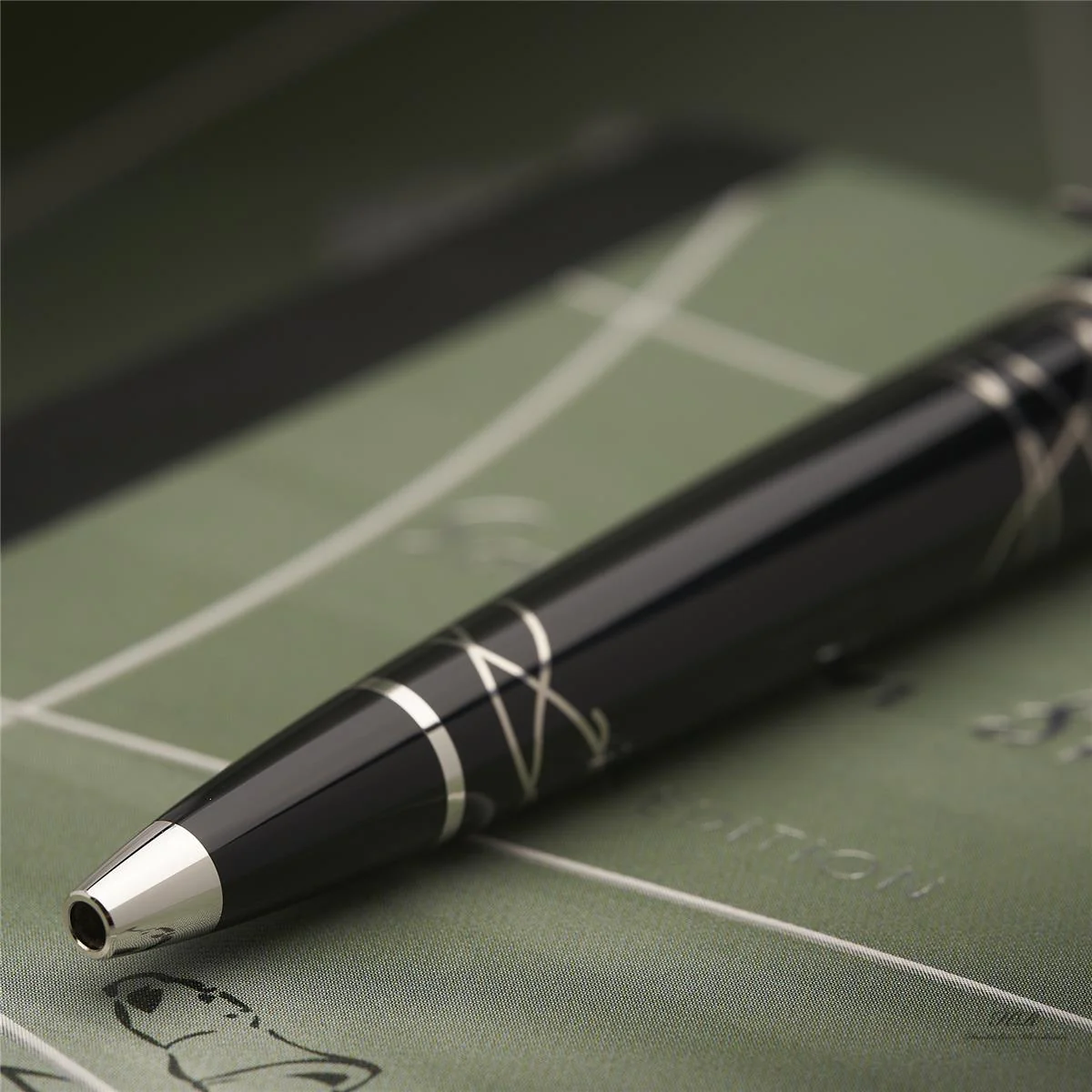 Montblanc Writers Edition von 2012 Jonathan Swift Kugelschreiber ID 107483 OVP - Image 3