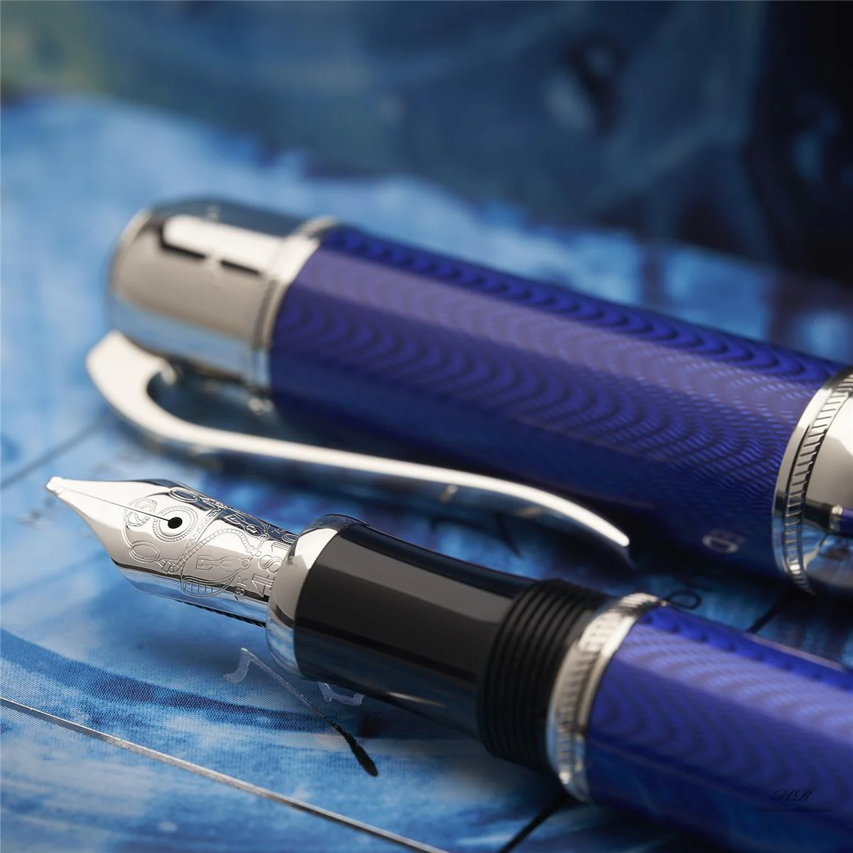 Montblanc Writers Edition von 2003 Jules Verne Füllfederhalter ID 8492 mit OVP - Image 4