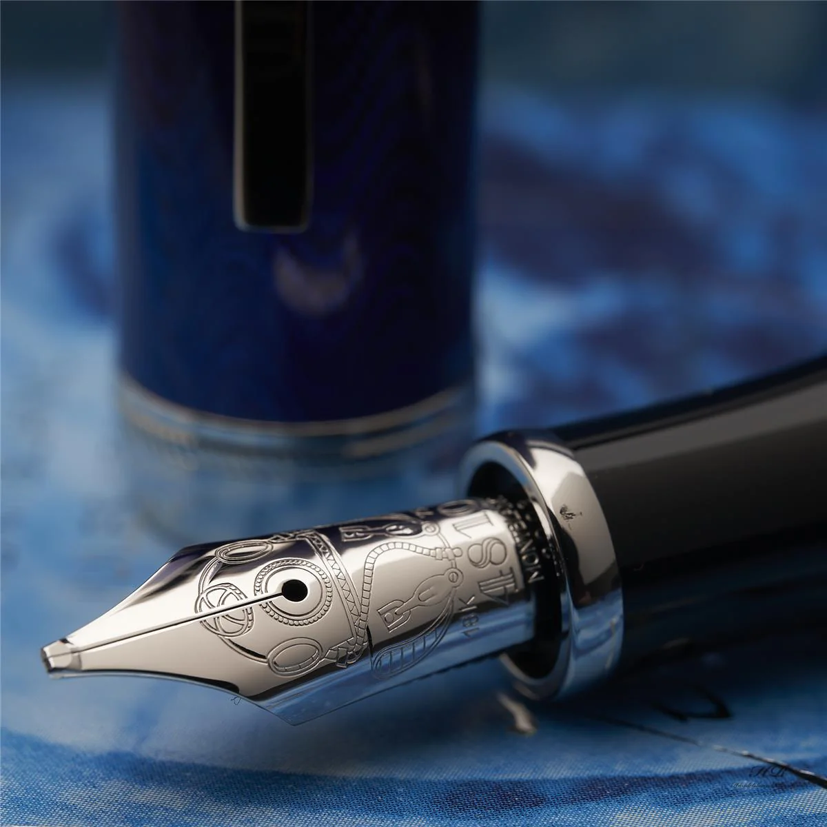 Montblanc Writers Edition von 2003 Jules Verne Füllfederhalter ID 8492 mit OVP - Image 5