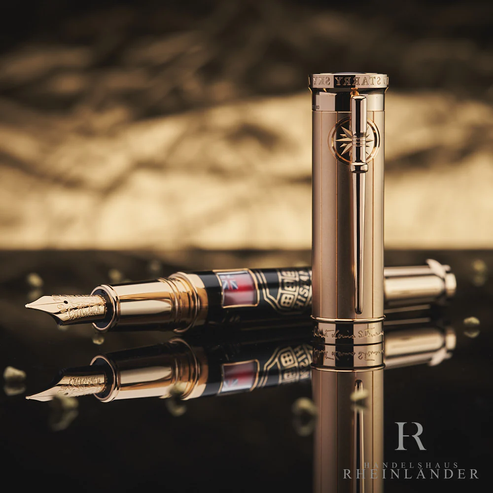 Montblanc Writers Edition Limited Edition Sammlung Tolstoy 1868 - Stevenson 1883 - Image 2