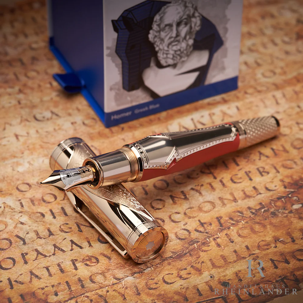Montblanc Writers Edition Limited Edition Sammlung Tolstoy 1868 - Stevenson 1883 - Image 3