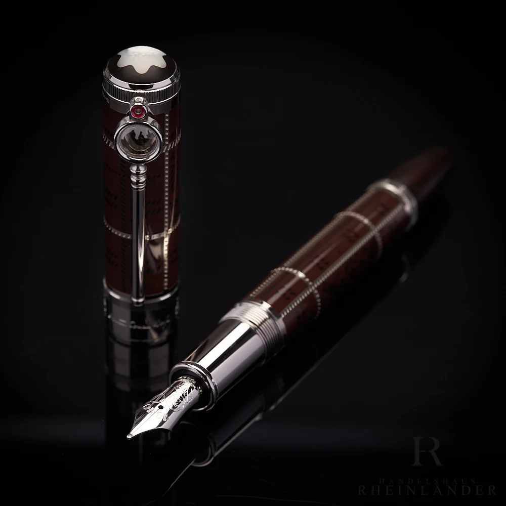 Montblanc Writers Edition Limited Edition Sammlung Tolstoy 1868 - Stevenson 1883 - Image 6