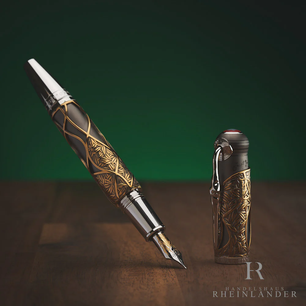 Montblanc Writers Edition Limited Edition Sammlung Tolstoy 1868 - Stevenson 1883 - Image 8