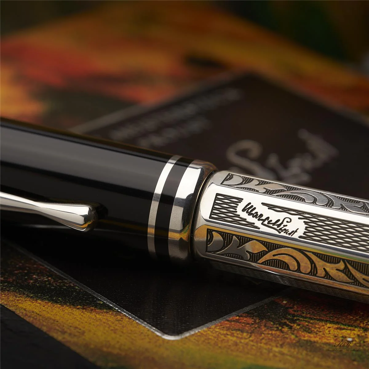 Montblanc Writers Edition von 1999 Marcel Proust Füllfederhalter ID 28654 mit OVP - Image 4