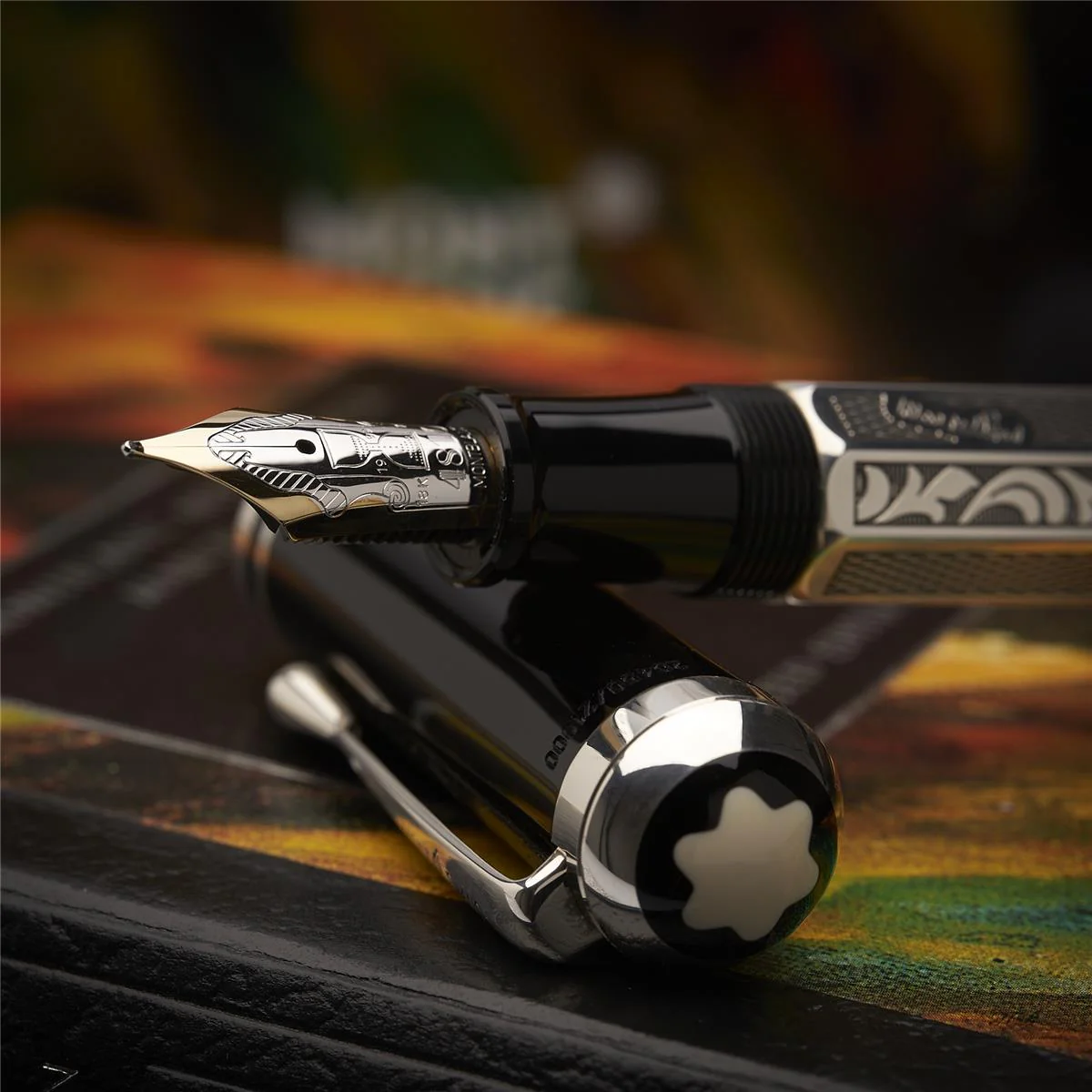 Montblanc Writers Edition von 1999 Marcel Proust Füllfederhalter ID 28654 mit OVP - Image 5