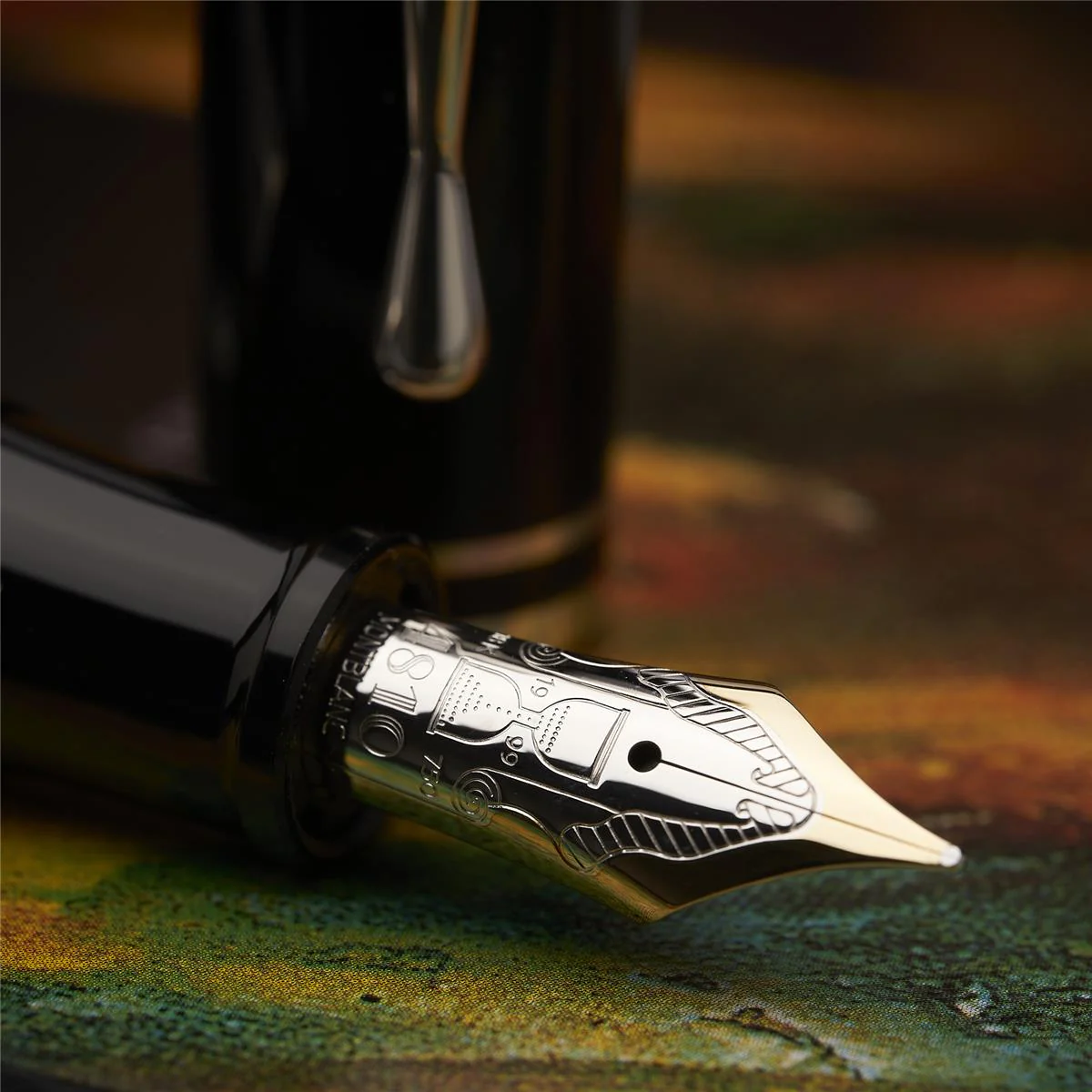 Montblanc Writers Edition von 1999 Marcel Proust Füllfederhalter ID 28654 mit OVP - Image 6