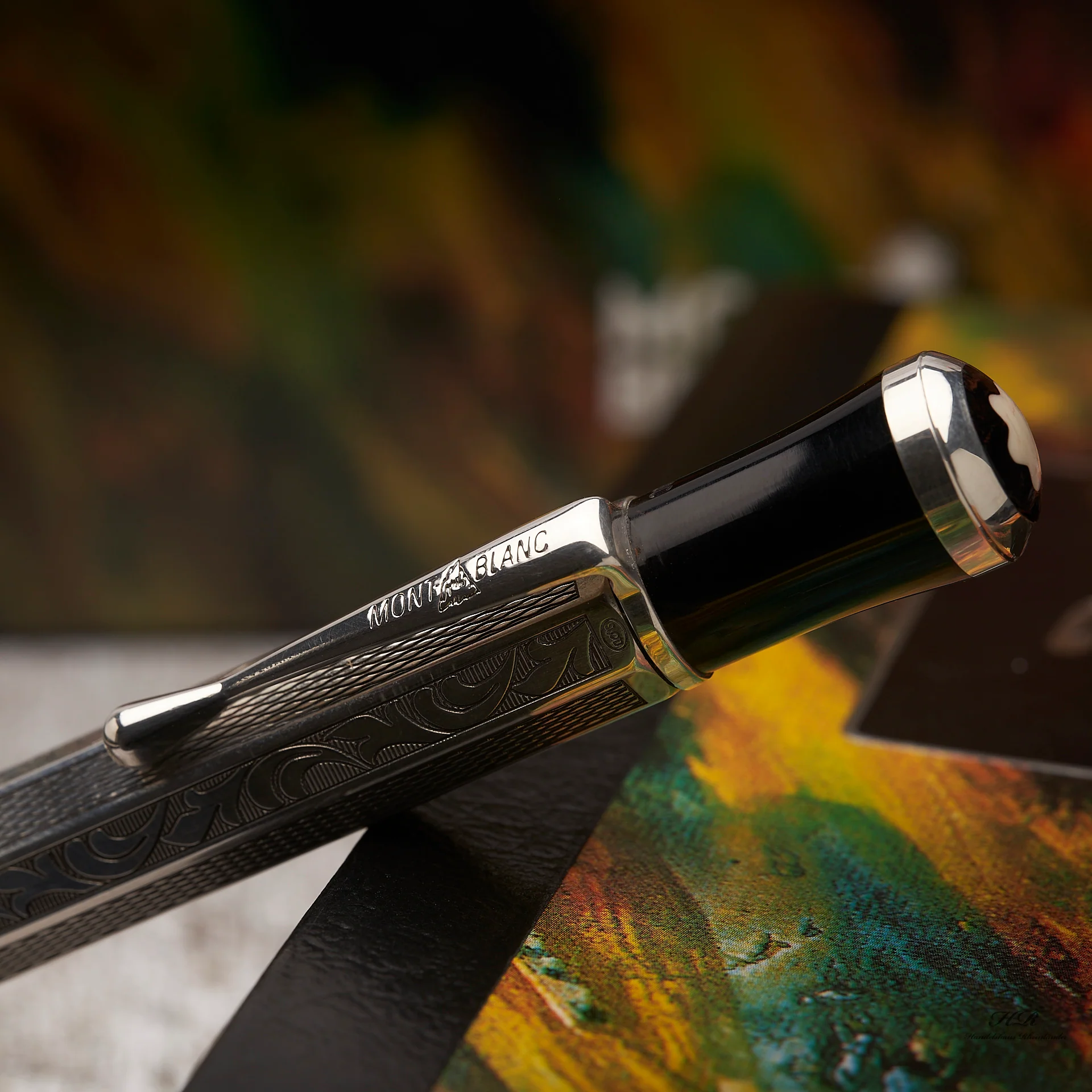 Montblanc Writers Edition von 1999 Marcel Proust Kugelschreiber ID 28655 - Image 2