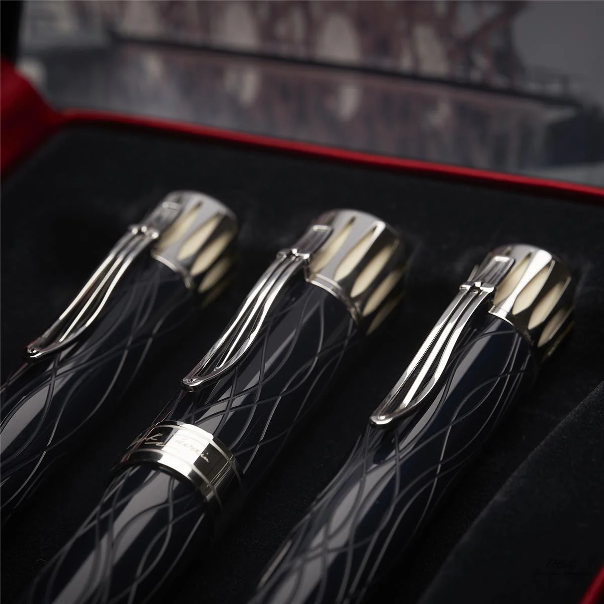 Montblanc Writers Edition von 2010 Mark Twain 3er Set ID 105639 mit OVP - Image 2