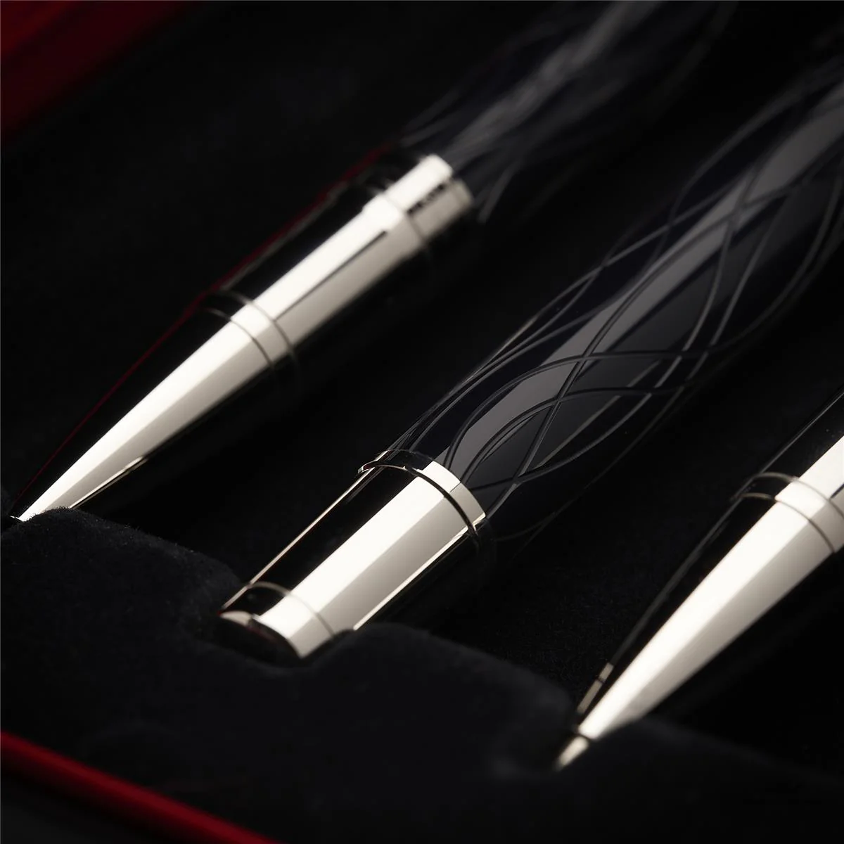 Montblanc Writers Edition von 2010 Mark Twain 3er Set ID 105639 mit OVP - Image 3