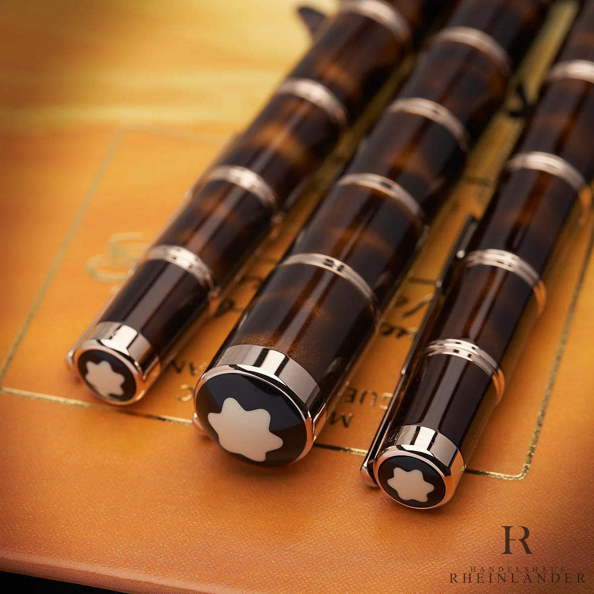 Montblanc Writers Edition 2005 Miguel de Cervantes 3er Set ID 35582 OVP SOLD OUT - Image 4