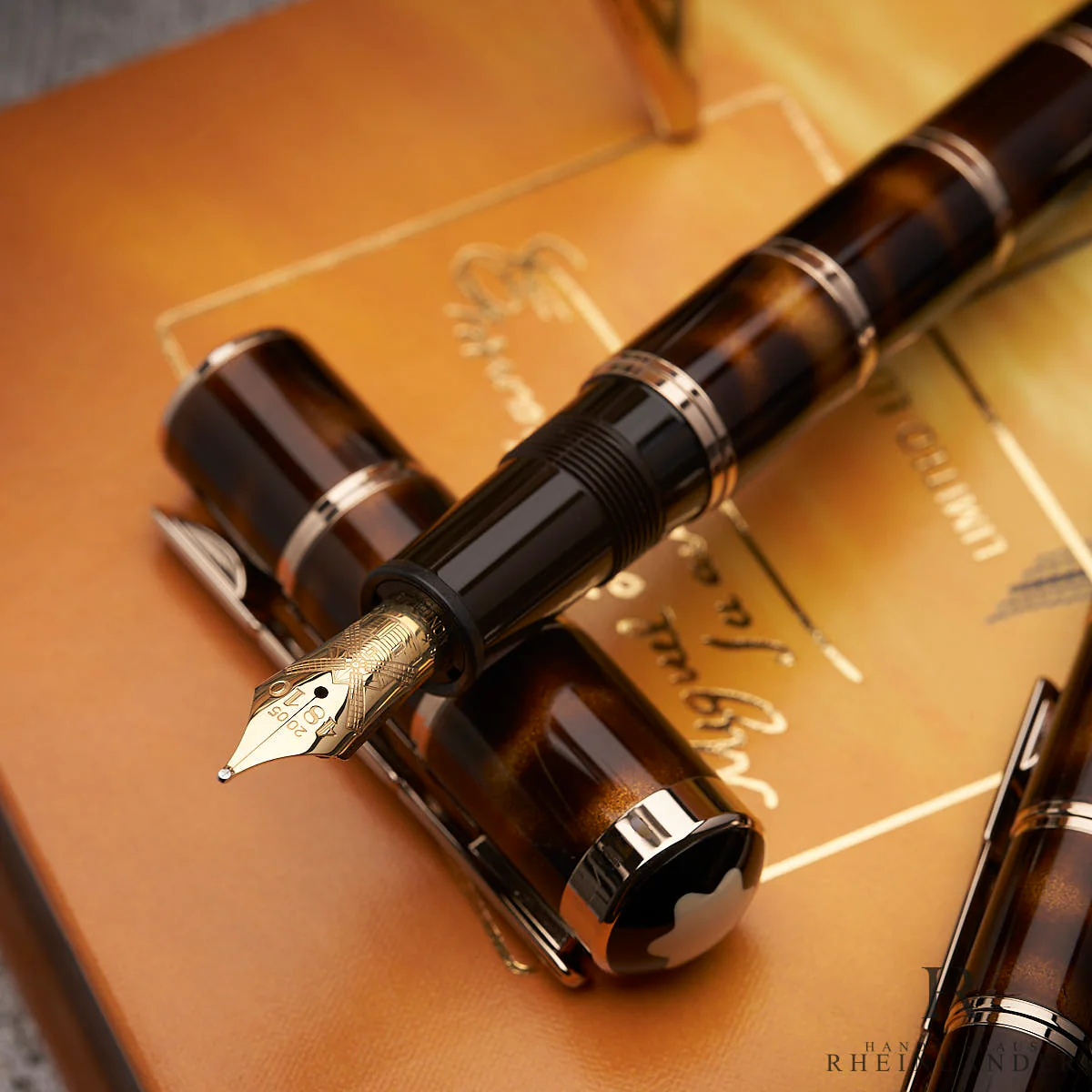 Montblanc Writers Edition 2005 Miguel de Cervantes 3er Set ID 35582 OVP SOLD OUT - Image 6