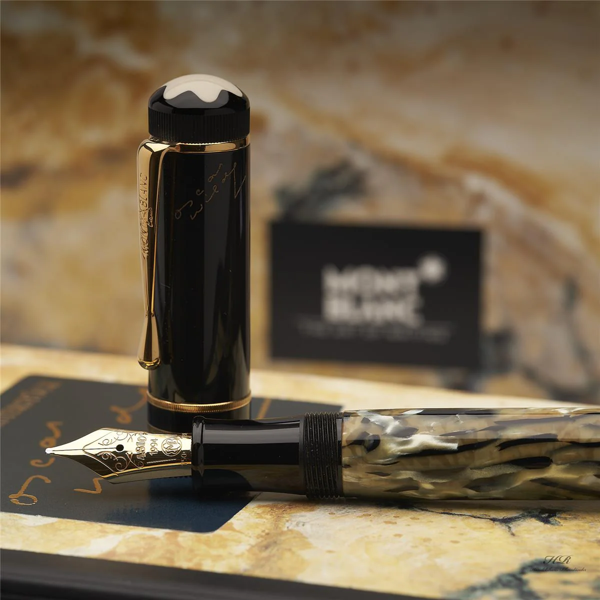 Montblanc Writers Edition von 1994 Oscar Wilde Füllfederhalter ID 28616 mit OVP - Image 2
