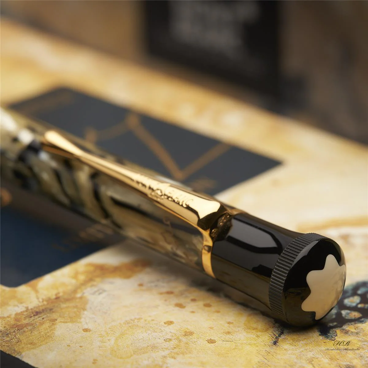 Montblanc Writers Edition von 1994 Oscar Wilde Kugelschreiber ID 28617 mit OVP - Image 2
