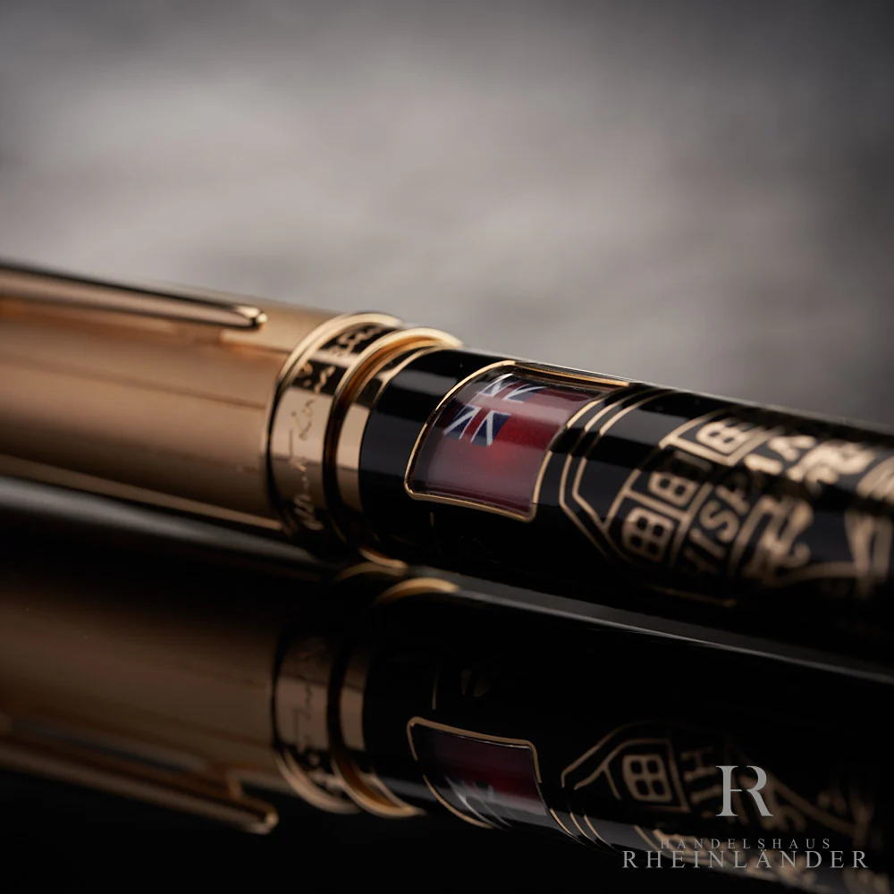 Montblanc Writers Edition Robert Louis Stevenson LE 1883 Rollerball ID 129522 - Image 6