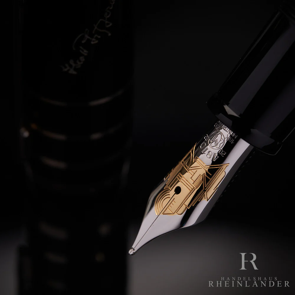 Montblanc Writers Editions von 2002 Scott Fitzgerald Füllfederhalter ID 7374 OVP - Image 8