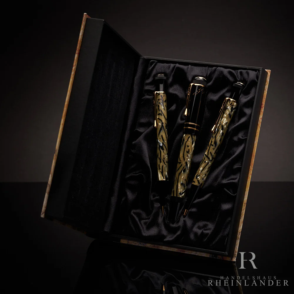 Montblanc Writers Edition 3er Set Sammlung Hemingway 1993 - Gebrüder Grimm 2022 - Image 11