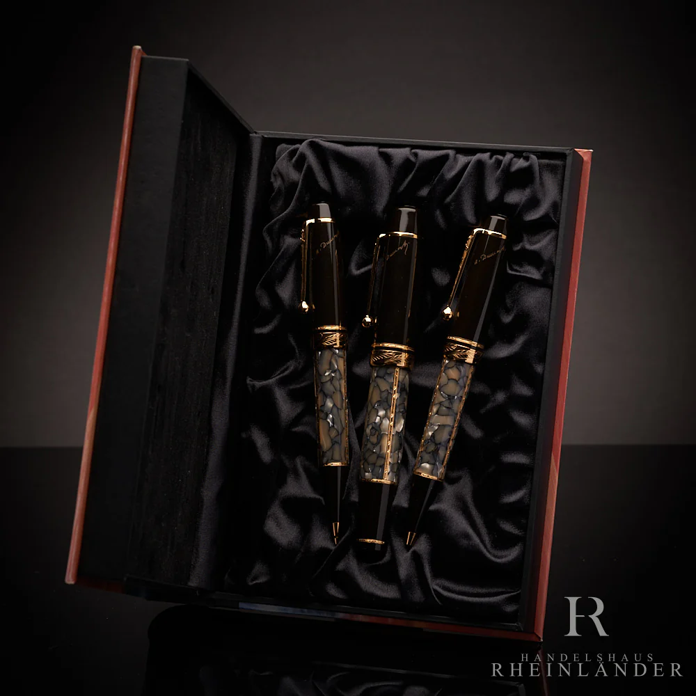 Montblanc Writers Edition 3er Set Sammlung Hemingway 1993 - Gebrüder Grimm 2022 - Image 13