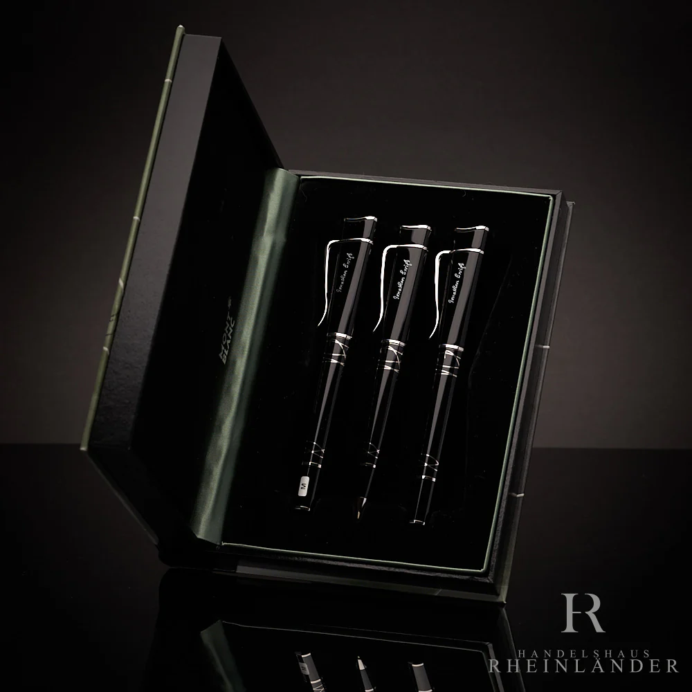 Montblanc Writers Edition 3er Set Sammlung Hemingway 1993 - Gebrüder Grimm 2022 - Image 15
