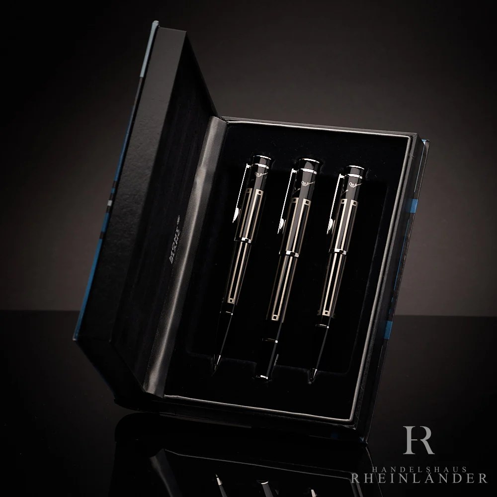 Montblanc Writers Edition Set Thomas Mann 2009 Füller Kuli Bleistift 104158 OVP - Image 2