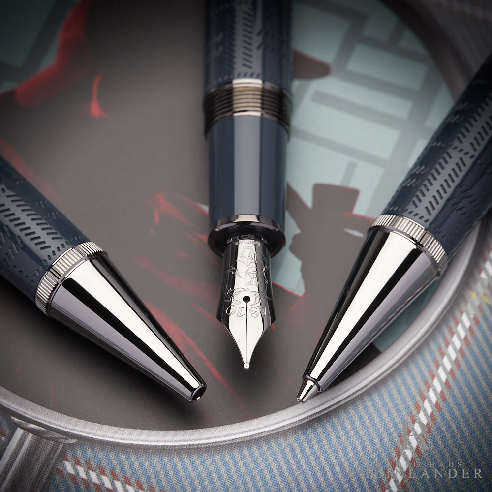 Montblanc Writers Edition Set Sir Arthur Conan Doyle FP/BP/MP ID 127862 OVP - Image 2