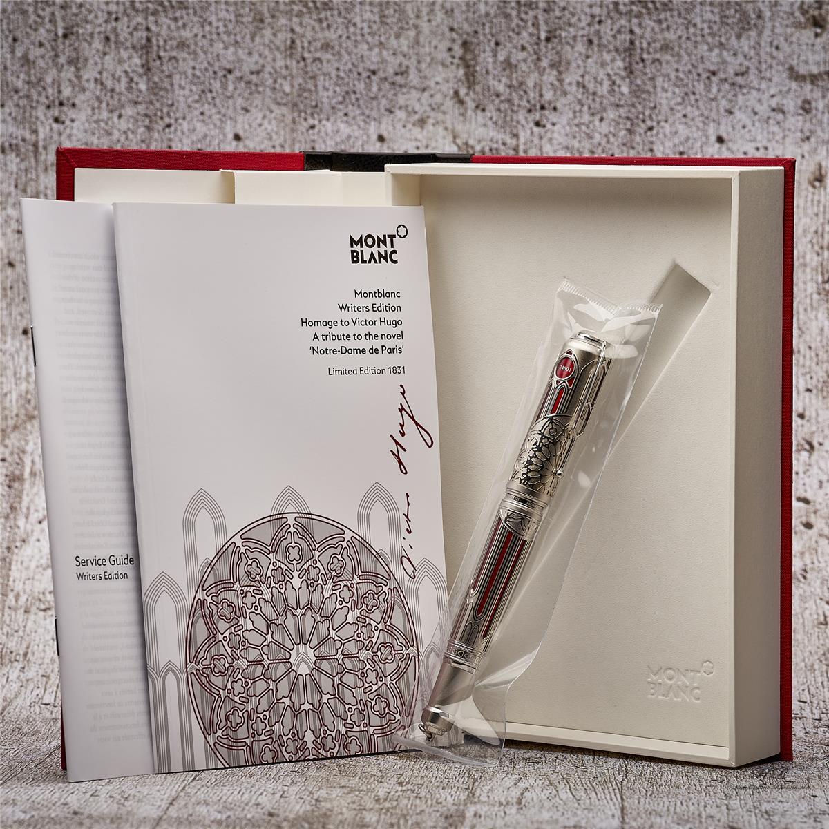 Montblanc Limited Edition 1831 Homage to Victor Hugo Rollerball ID 125498 OVP - Image 8