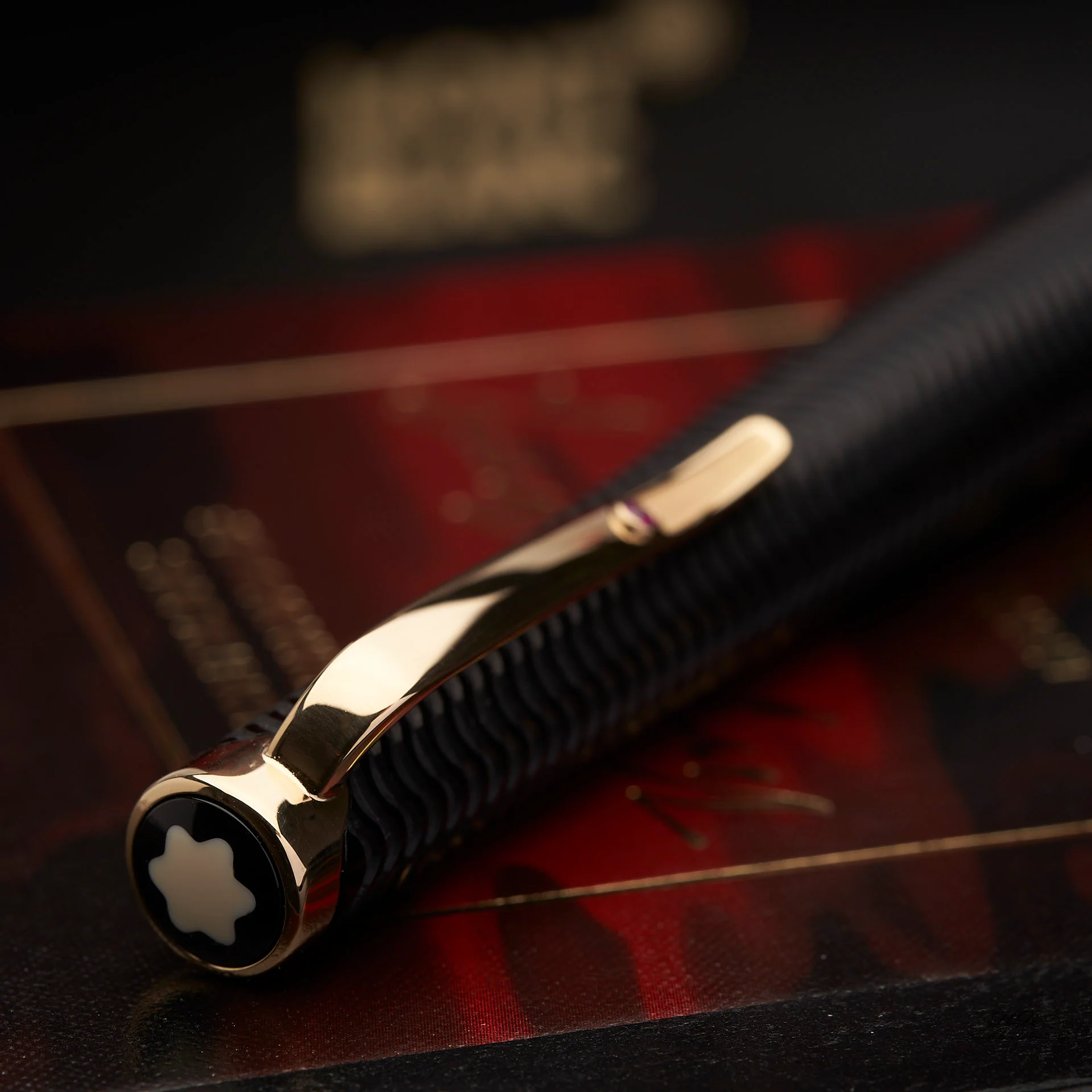 Montblanc Writers Edition von 2006 Virgina Woolf Kugelschreiber ID 38005 - Image 2