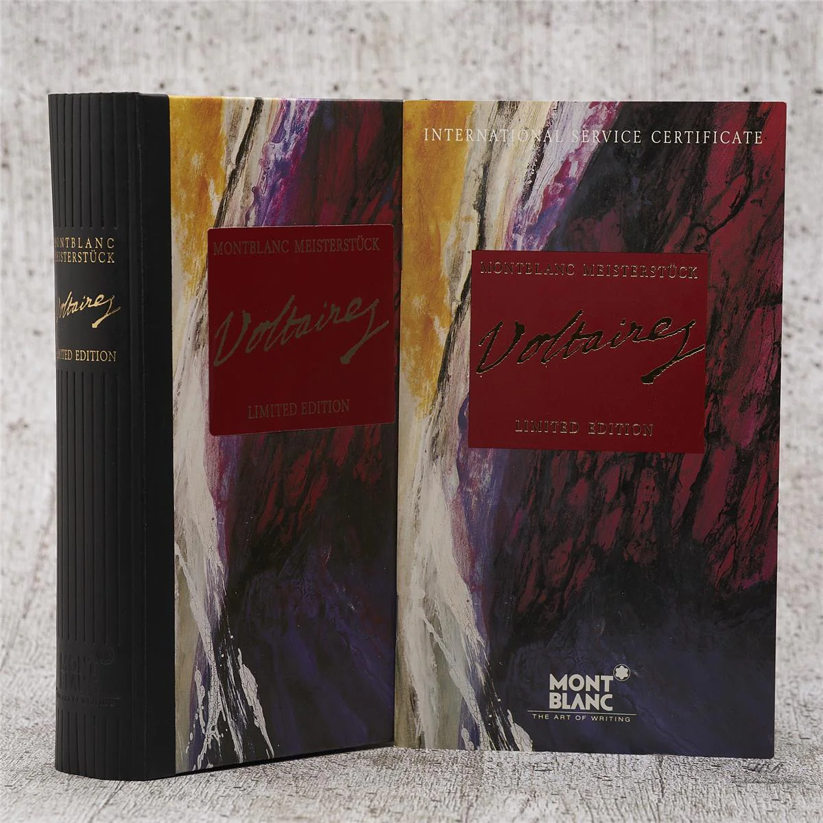 Montblanc Writers Edition von 1995 Voltaire Füllfederhalter ID 28620 mit OVP - Image 4
