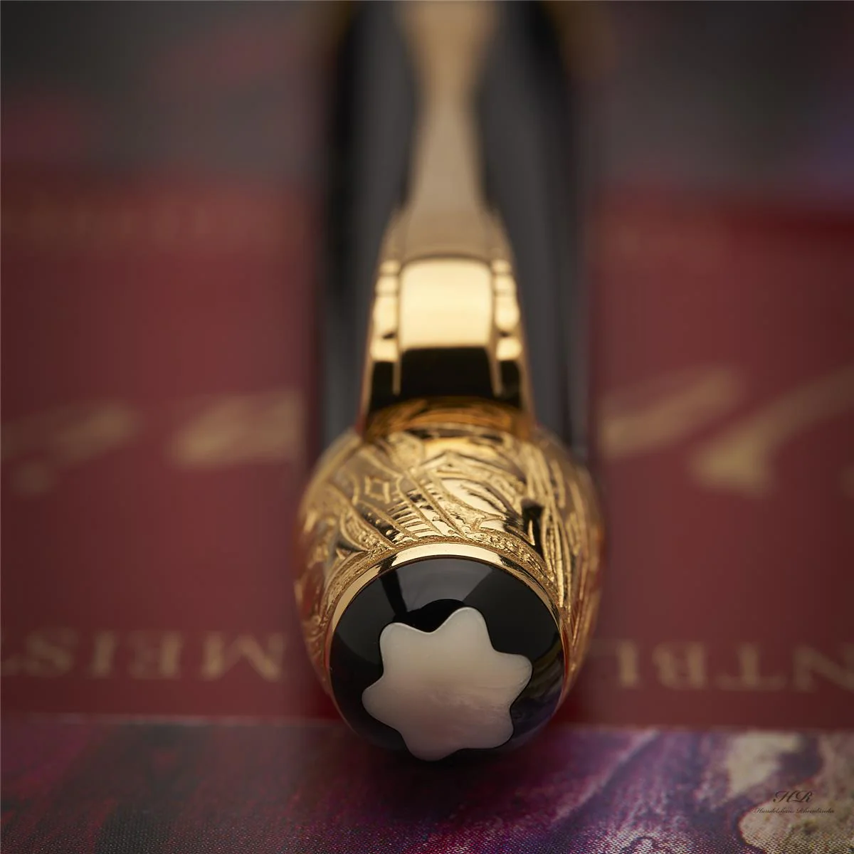 Montblanc Writers Edition von 1995 Voltaire Kugelschreiber ID 28621 Kuli mit OVP - Image 5