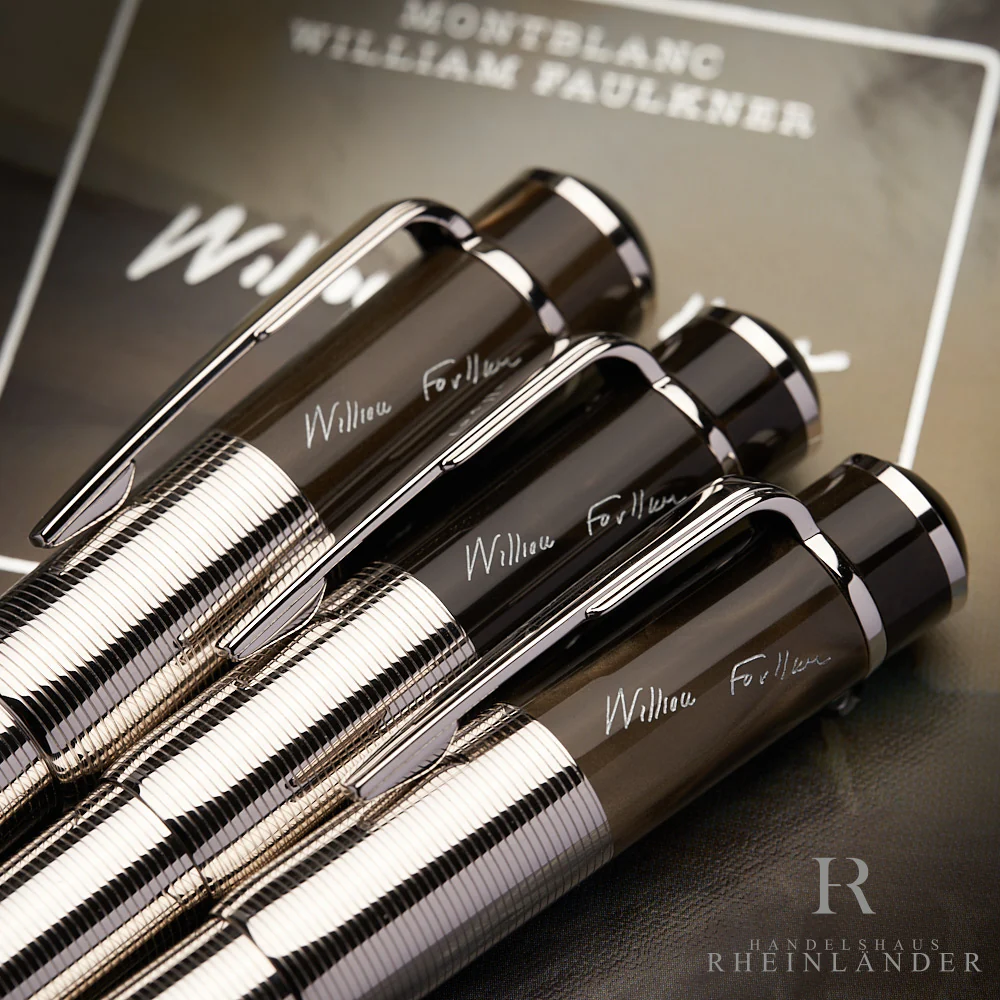 Montblanc Writers Edition von 2007 William Cuthbert Faulkner 3er Set ID 101186 - Image 3