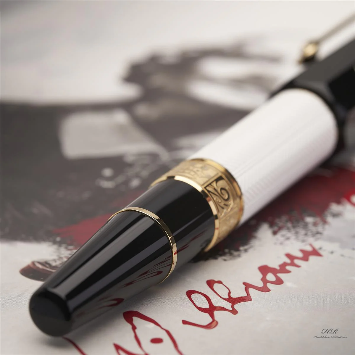 Montblanc Writers Edition von 2016 William Shakespeare Rollerball ID 114350 OVP - Image 3