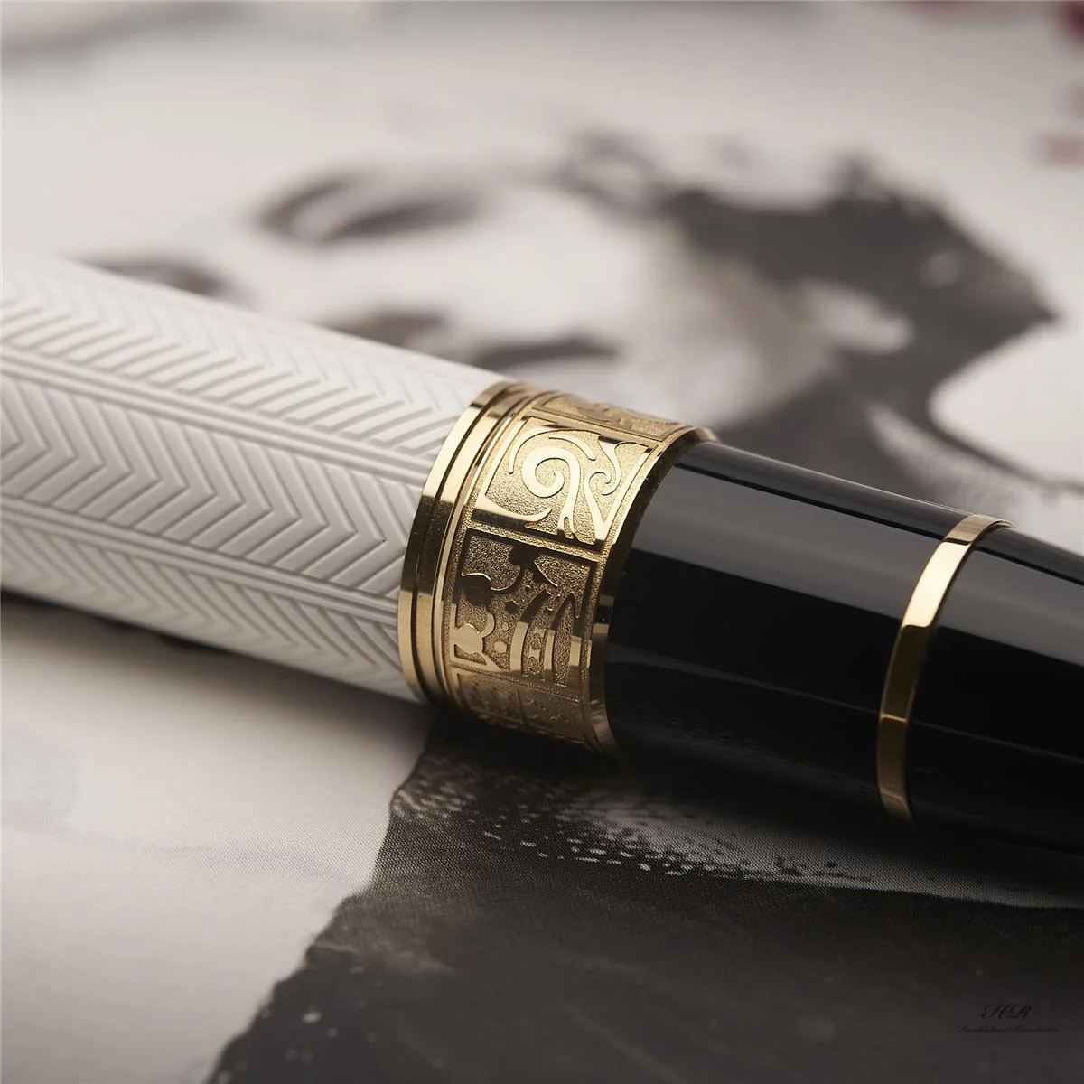 Montblanc Writers Edition von 2016 William Shakespeare Rollerball ID 114350 OVP - Image 4