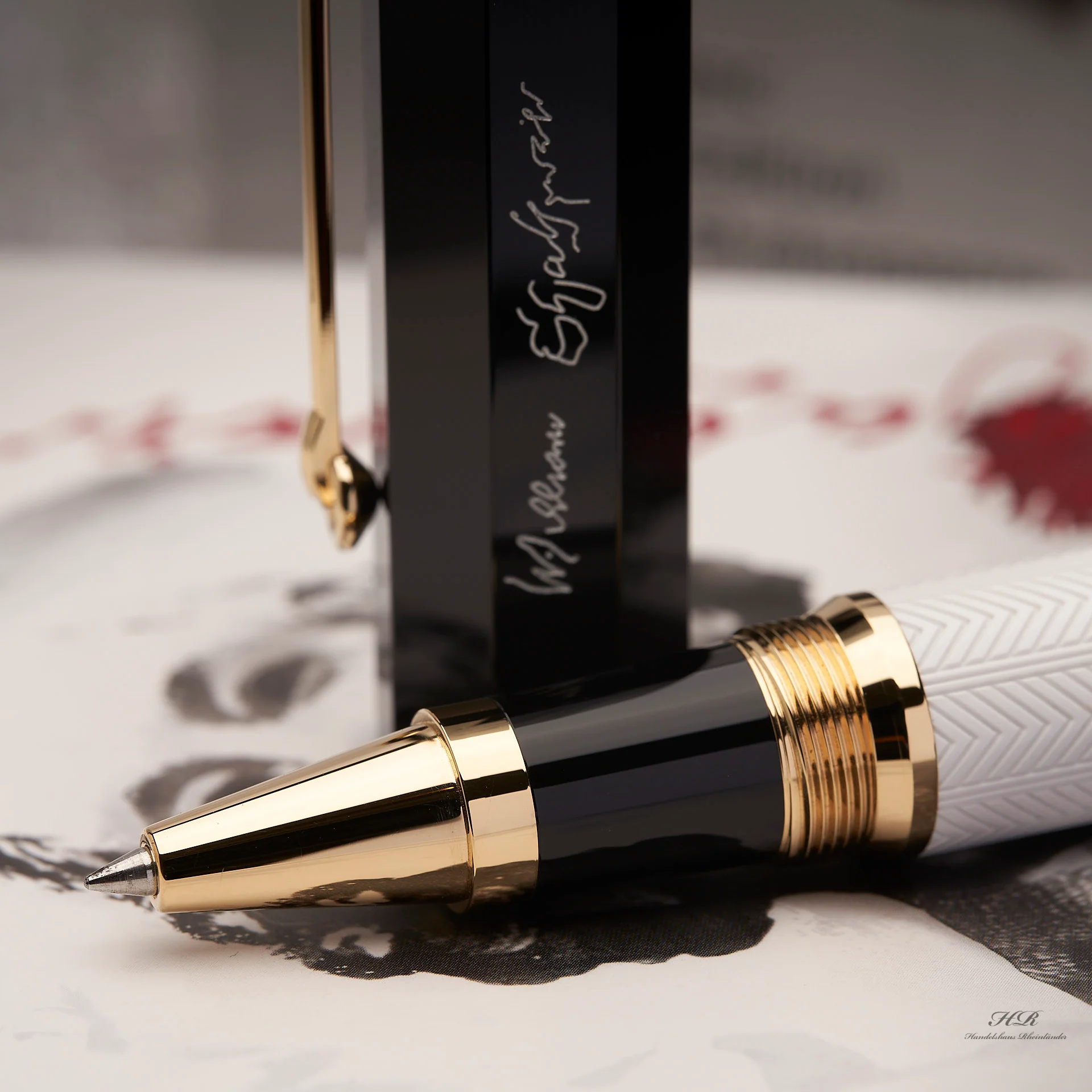Montblanc Writers Edition von 2016 William Shakespeare Rollerball ID 114350 OVP - Image 5