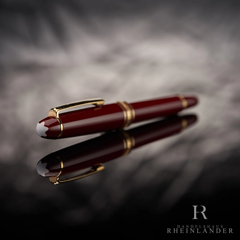 Montblanc Meisterstück Mozart No 114 Füllfederhalter Bordeaux Edelharz - Image 2