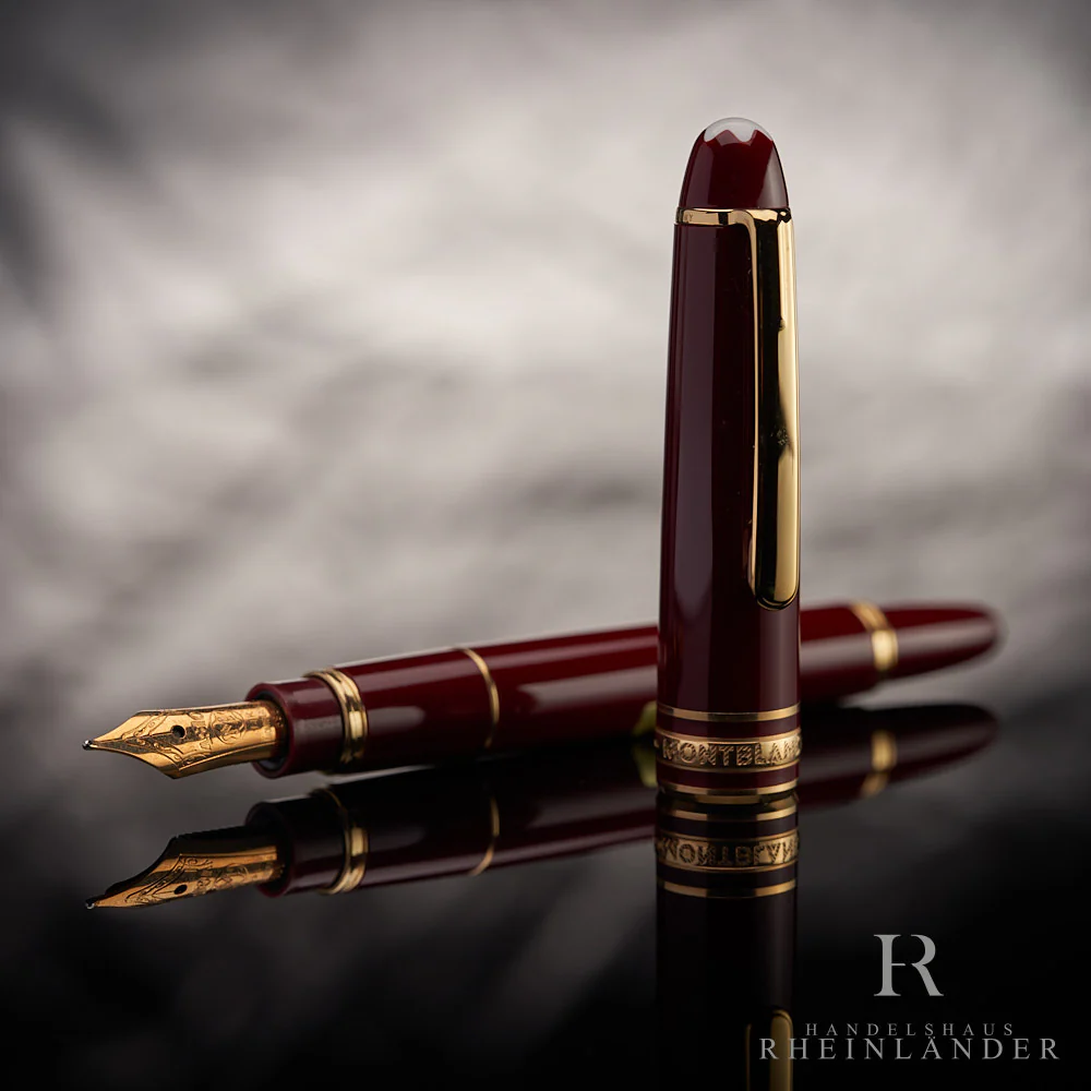 Montblanc Meisterstück Mozart No 114 Füllfederhalter Bordeaux Edelharz - Image 4