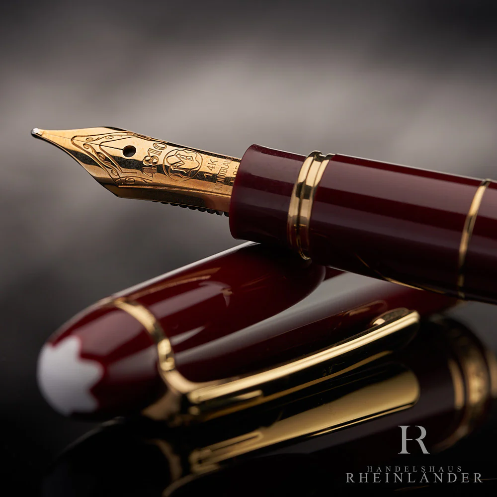 Montblanc Meisterstück Mozart No 114 Füllfederhalter Bordeaux Edelharz - Image 5