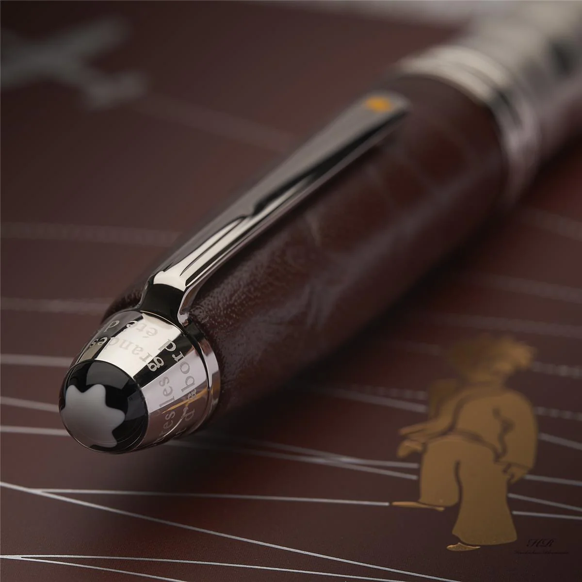 Montblanc Meisterstück Le Petit Prince Aviator LeGrand Rollerball ID 119685 - Image 3