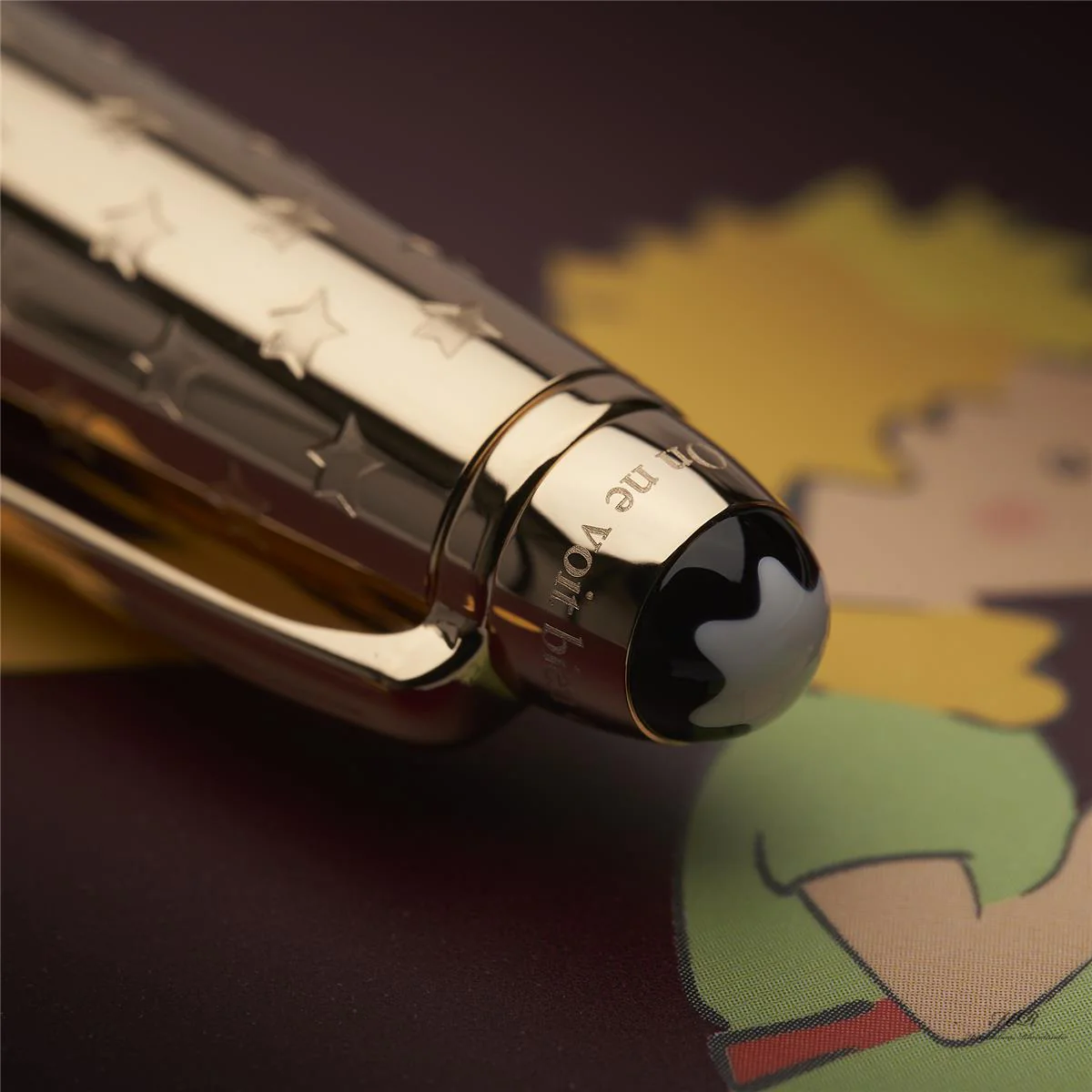 Montblanc Meisterstück Le Petit Prince & Planet Doué Ballpoint Pen ID 125301 - Image 6