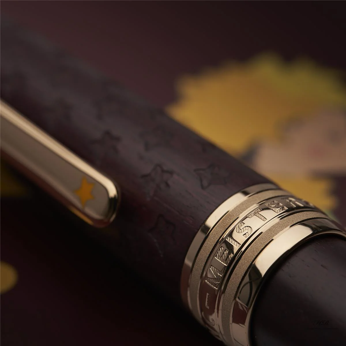Montblanc Meisterstück Solitaire Petit Prince Planet Ballpoint Pen ID 125315 - Image 4